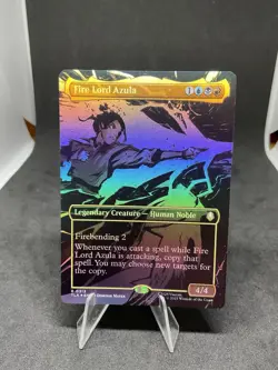 Fire Lord Azula (0313) (Borderless) 313 Foil R Avatar: The Last Airbender - Image 1