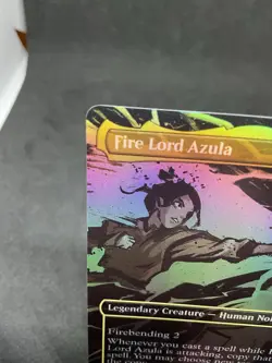 Fire Lord Azula (0313) (Borderless) 313 Foil R Avatar: The Last Airbender - Image 3