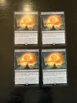 Day of Black Sun X4X NM/M Avatar The Last Airbender TLA Magic MTG - Image 1