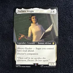 Barbara Wright (Extended Art) Universes Beyond: Doctor Who Regular - Image 1