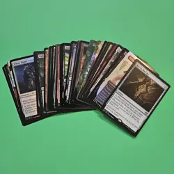 42 Card Lot Of Magic The Gathering MTG Rares Full Art Final Fantasy Commander - Image 1