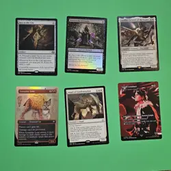 42 Card Lot Of Magic The Gathering MTG Rares Full Art Final Fantasy Commander - Image 2