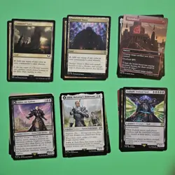 42 Card Lot Of Magic The Gathering MTG Rares Full Art Final Fantasy Commander - Image 4