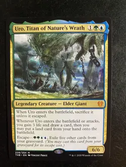 MTG - NM - Uro, Titan of Nature's Wrath - Theros Beyond Death - Image 1