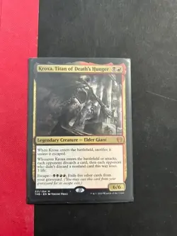 Kroxa, Titan of Death's Hunger Theros Beyond Death Foil - Image 1