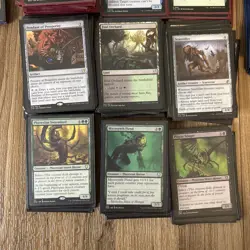 Magic The Gathering MTG Card Lot 300 In Sleeves.Mostly from Commander Decks READ - Image 3