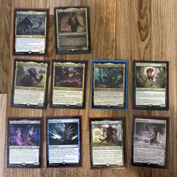 Magic The Gathering MTG Card Lot 300 In Sleeves.Mostly from Commander Decks READ - Image 5