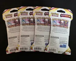 Pokemon TCG Sword and Shield Lost Origin x4 sleeved Booster Packs Lot of 4 820650850691 - Image 2