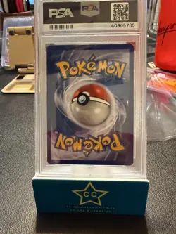 2002 Pokemon League Machamp Black Star Promo PSA 10 - Image 2
