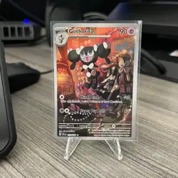 Pokemon TCG Gothorita 213/193 Sv02: Paldea Evolved Holo NM - Image 1