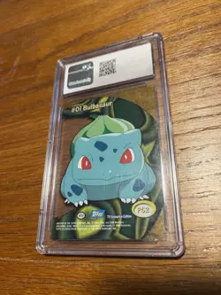Bulbasaur Topps Pokemon Clear Card #PC2 2000 Cgc 9.5 L@@k! Read! - Image 2