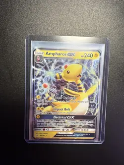 Pokemon TCG Ampharos GX 43/181 Team Up Edition Holo Ultra Rare NM Near Mint - Image 3