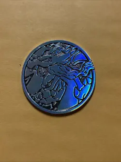 Mega Charizard X EX UPC Ultra Premium Collection Silver Metal Coin 2025 Pokemon - Image 1