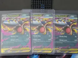 Mega Sharpedo ex #061 NM Double Rare Phantasmal Flames Pokemon TCG - Image 3