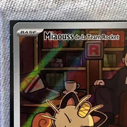 CARTE POKEMON MIAOUSS DE LA TEAM ROCKET 203/182 RIVALITES DESTINEES EV10 FR - Image 3