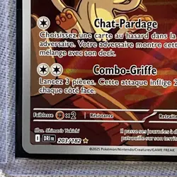 CARTE POKEMON MIAOUSS DE LA TEAM ROCKET 203/182 RIVALITES DESTINEES EV10 FR - Image 5