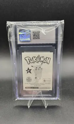 1998 Pokemon Merlin Series 1 #207 Persian Sticker CGC 9.5 Graded - Image 2