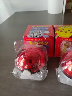1999 Burger King Pokemon 23K Gold Plated Cards with Balls Sealed Partial Set 4/6 - Image 5