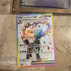 Pokemon TCG Prismatic Evolutions - Umbreon EX 176 Black Star Promo - Image 1