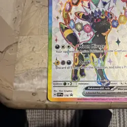 Pokemon TCG Prismatic Evolutions - Umbreon EX 176 Black Star Promo - Image 3