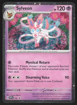 Sylveon Cosmos Holo SVP172 Pokemon TCG SV Promo NM - Image 1