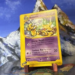 Kadabra - 084/165 Pokemon Expedition Base Set - Regular E Reader LP - Image 2
