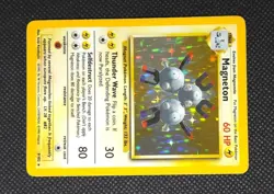 Pokemon TCG Magneton Base Set 9/102 Unlimited Holo Rare LP - Image 4