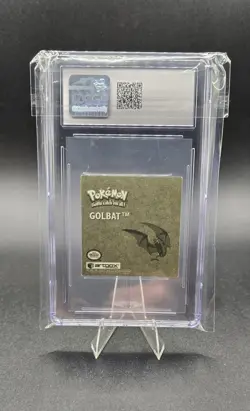 Golbat Sticker Series 1 (1999) R16 Pokemon Gold Foil Embossed Nintendo CGC 8 - Image 2