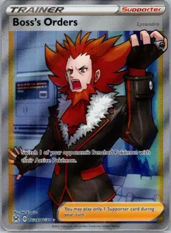2022 Pokemon SWSH Lost Origin Boss's Orders: Lysandre Trainer Gallery #TG24/TG30 - Image 1