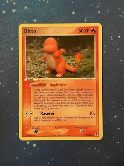 2006 Pokemon DITTO (Charmander) NON HOLO 37/113 Ex Delta Species Near Mint -Mint - Image 1