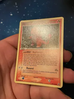 2006 Pokemon DITTO (Charmander) NON HOLO 37/113 Ex Delta Species Near Mint -Mint - Image 2