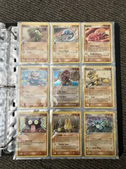 Pokemon TCG Binder Collection EX Era, WOTC Era Old Collection Holo Gold Star - Image 1