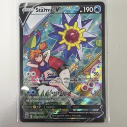 Pokemon Starmie V TG13/TG30 Astral Radiance Holo Trainer Gallery P. Fresh - Image 1