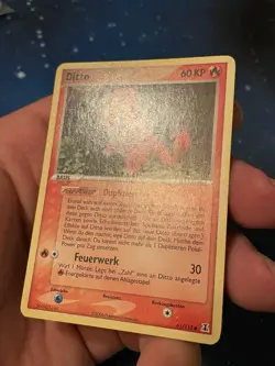 2006 Pokemon DITTO (Charmander) NON HOLO 61/113 Ex Delta Species Excellent Rare - Image 2