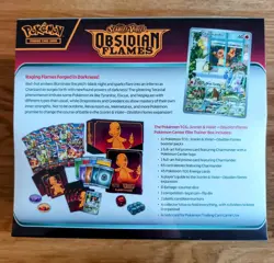 Pokemon Center Exclusive Obsidian Flames ETB Elite Trainer Box Factory Sealed - Image 2