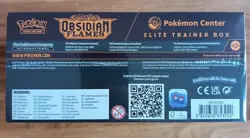 Pokemon Center Exclusive Obsidian Flames ETB Elite Trainer Box Factory Sealed - Image 4