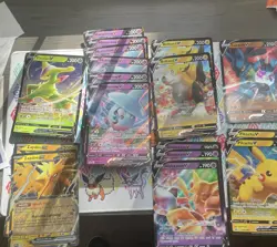 54 Jumbo Pokemon Promo Card Lot with Duplicates Oversized Holos - Image 4