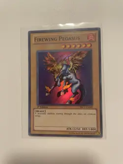 Firewing Pegasus PRC1-EN005 Super Rare 1st EDITION NM YUGIOH - Image 1
