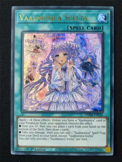 Vaalmonica Scelta VASM Ultra Rare - 1st ed Yugioh Card #86 - Image 1