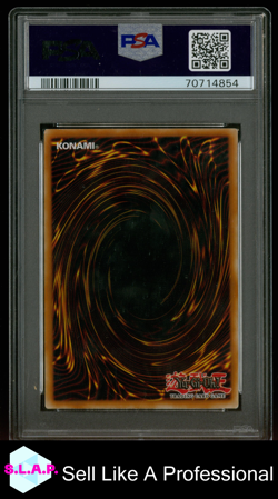 BLUE-EYES WHITE DRGN. GER. YUGIOH GFP2-GHOSTS/PAST: THE 2ND HAU 2022 DE175 PSA 9 - Image 2