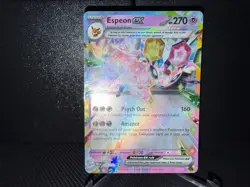 Espeon ex 034 2025 Pokemon Prismatic Evolutions Double Rare Holo Card NM+ (b) - Image 1