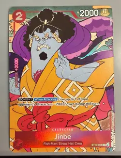 Jinbe and Franky (English Version 1st Anniversary Set) One Piece Promo Cards - Image 1