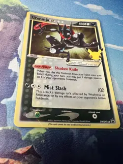 Greninja Gold Star SWSH144 Sword & Shield Promo Card Holo Celebrations - Image 3