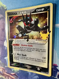 Greninja Gold Star SWSH144 Sword & Shield Promo Card Holo Celebrations - Image 5