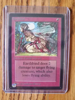 MAGIC THE GATHERING Lot of Four (4) EARTHBIND BETA Cards Very Nice Condition - Image 3