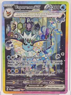 Pokemon TCG Vaporeon EX Prismatic Evolutions Special Illustration Card 149/131 - Image 2
