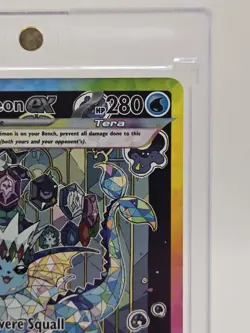 Pokemon TCG Vaporeon EX Prismatic Evolutions Special Illustration Card 149/131 - Image 5