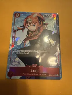 2025 One Piece Card Game: Royal Blood OP10 SR English Sanji (Alt Art) #OP10-005 - Image 1