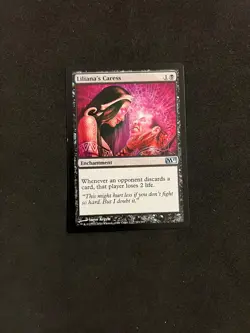 Liliana's Caress [Core Set 2011] Magic MTG Cards LP - Image 1