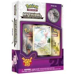 Pokemon Mew Mythical Collection 20th Anniversary Booster Box Trading Card 723538155041 - Image 1
